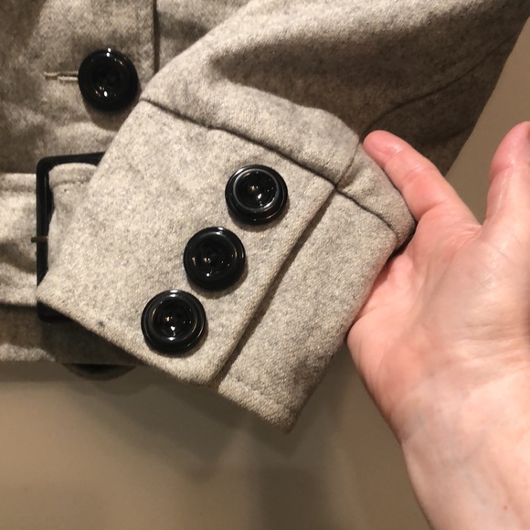 Vero Moda wool jacket, grey, ladies small - Picture 4 of 12